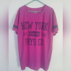 Flirtitude Pink Graphic Tee (0294)
